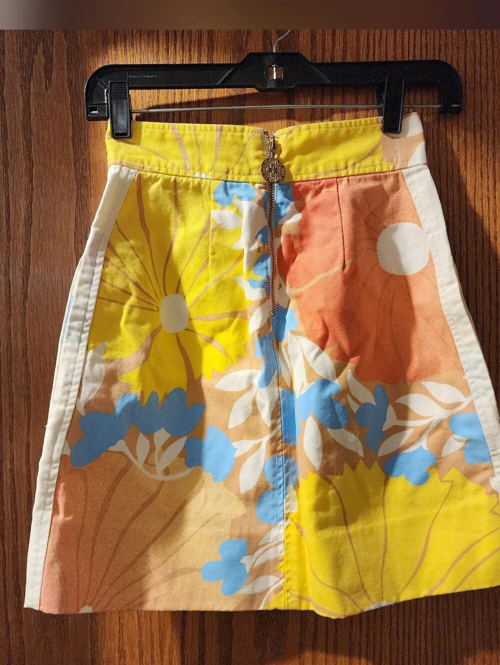 Tracy Feith Multi-Color Flower A-Line Mini Skirt  1 NWT